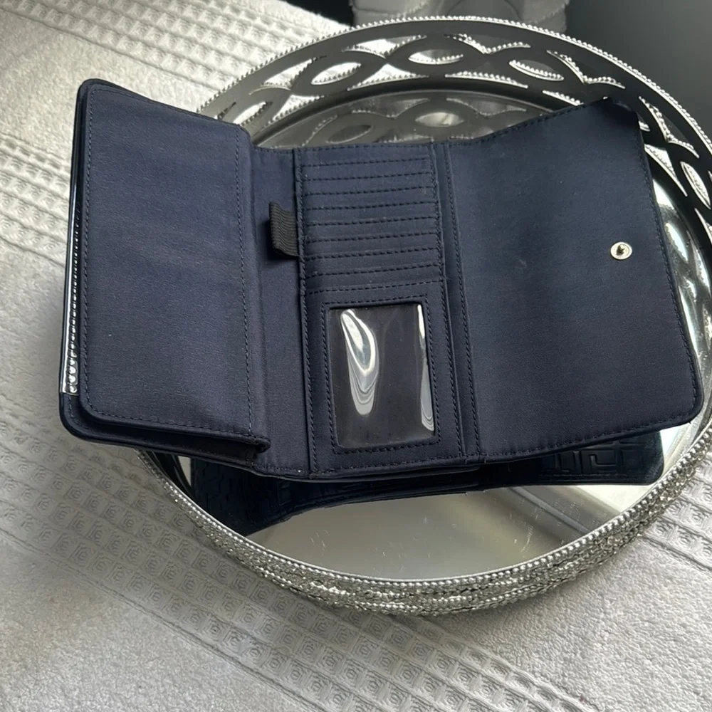 Tommy Hilfiger Blue Geometric Wallet